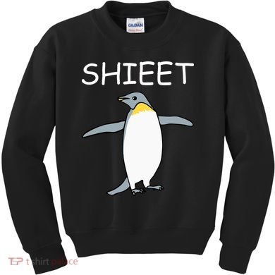 Shieet Funny Penguin Kids Sweatshirt