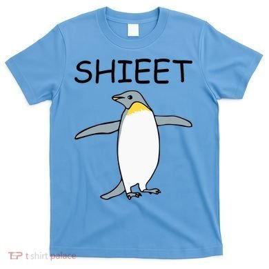 Shieet Funny Penguin T-Shirt