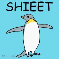 Shieet Funny Penguin Kids Long Sleeve Shirt thumb 2