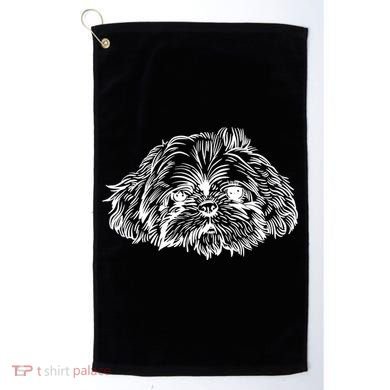 Shih Tzu Dog Golf Towel