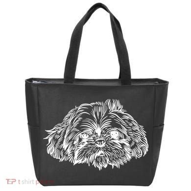 Shih Tzu Dog Tote Bag
