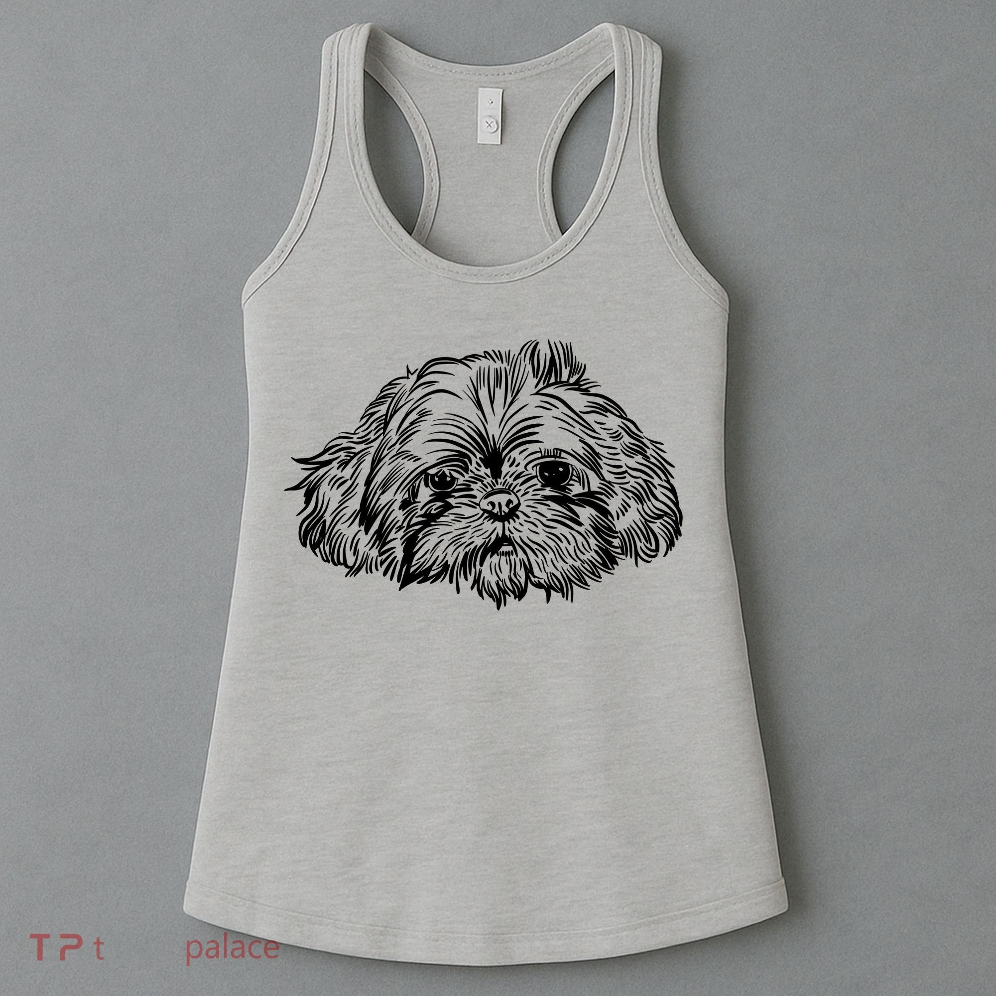 Shih Tzu Dog Women's Tank Top