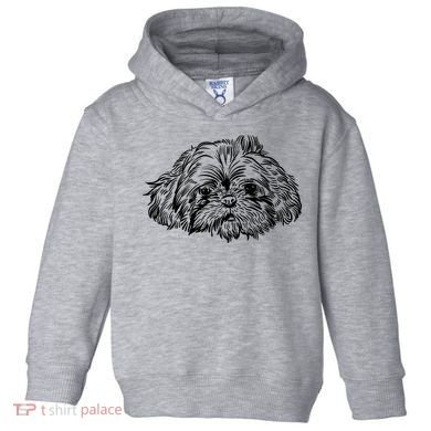 Shih Tzu Dog Toddler Hoodie