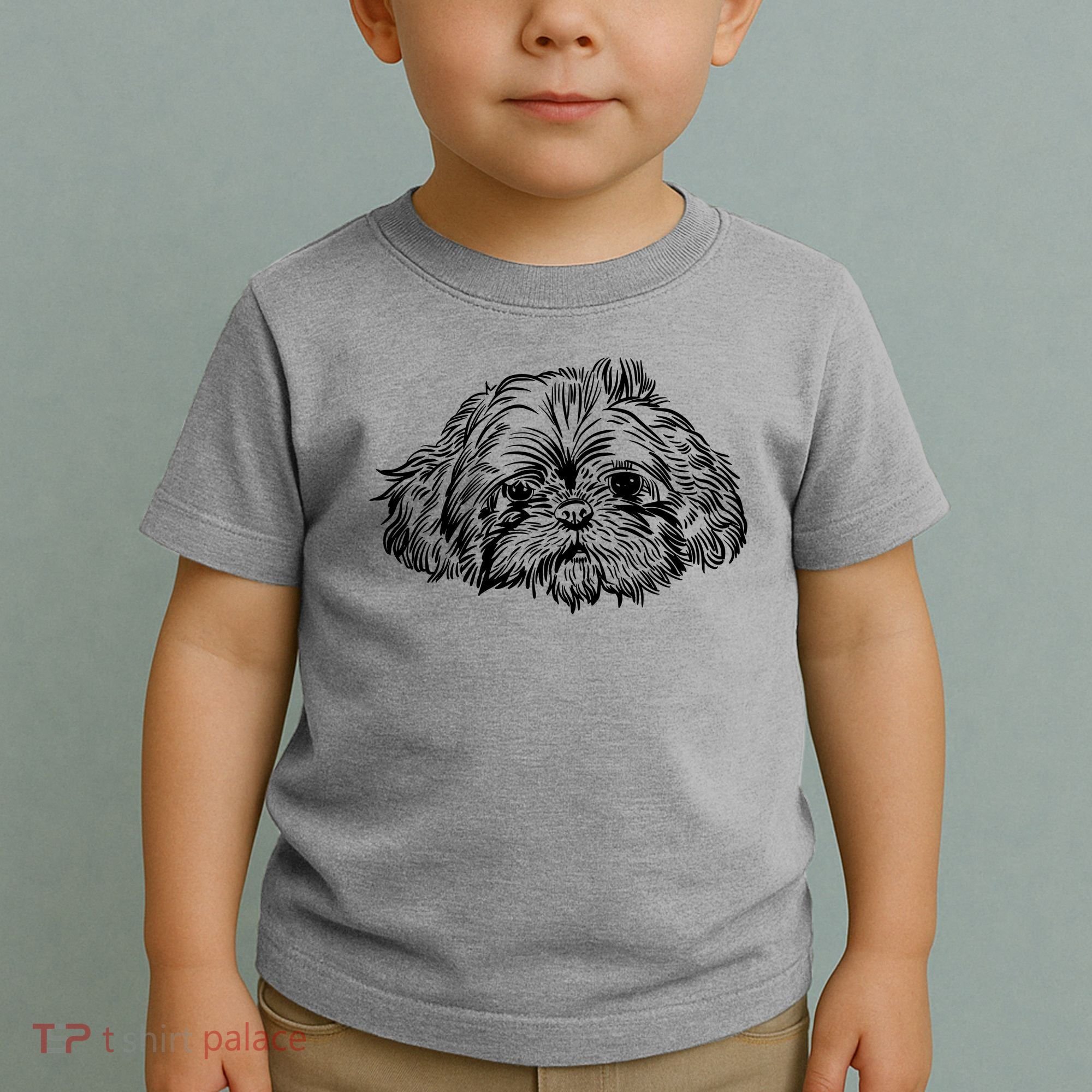Shih Tzu Dog Toddler T-Shirt