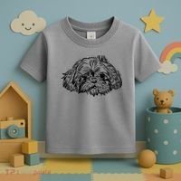 Shih Tzu Dog Toddler T-Shirt thumb 3