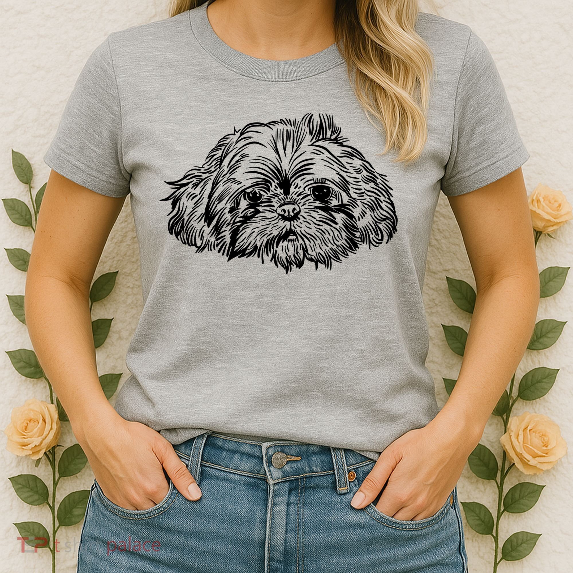 Shih Tzu Dog Women's T-Shirt