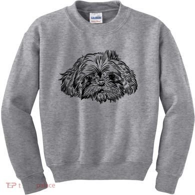 Shih Tzu Dog Kids Sweatshirt