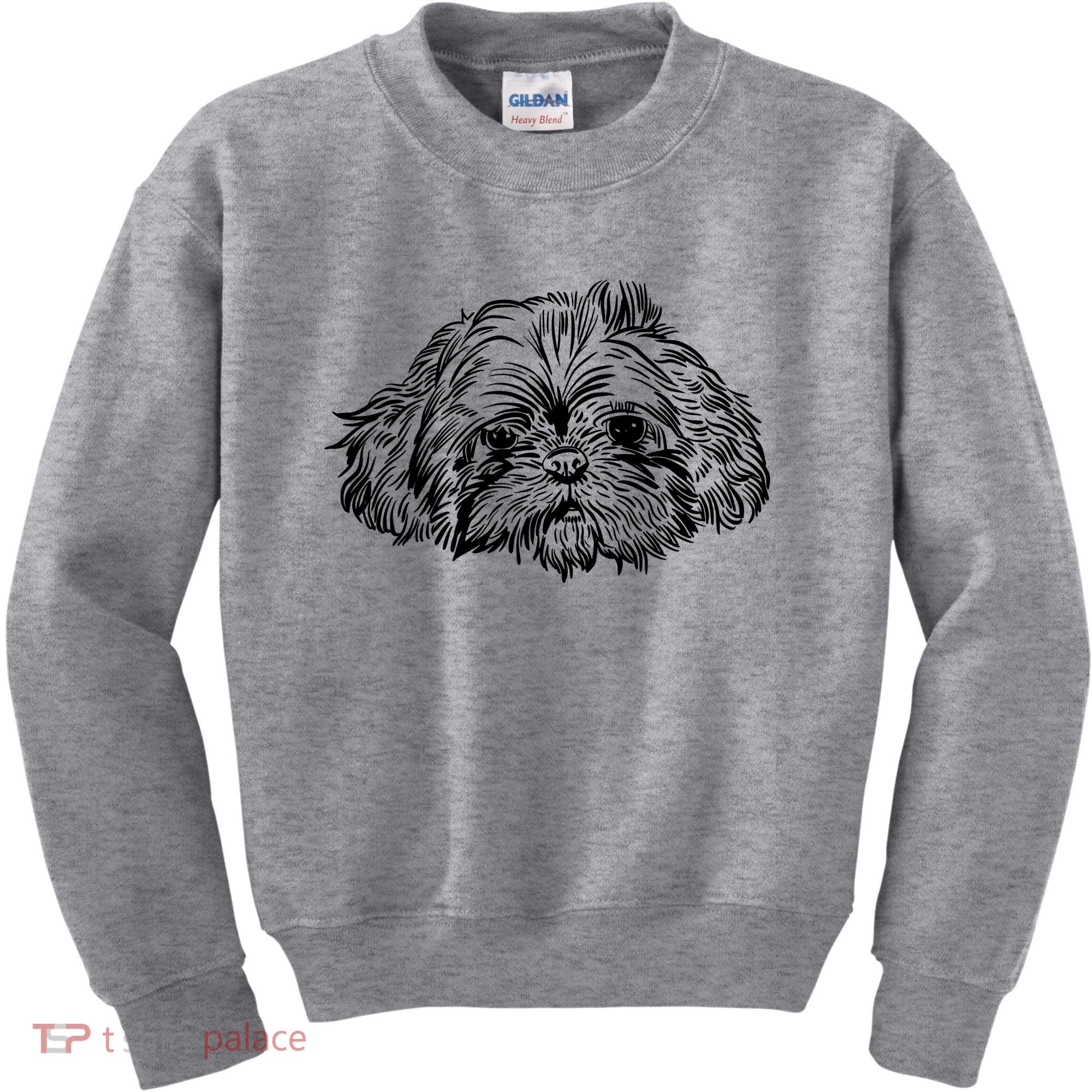 Shih Tzu Dog Kids Sweatshirt