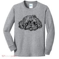 Shih Tzu Dog Kids Long Sleeve Shirt thumb 0