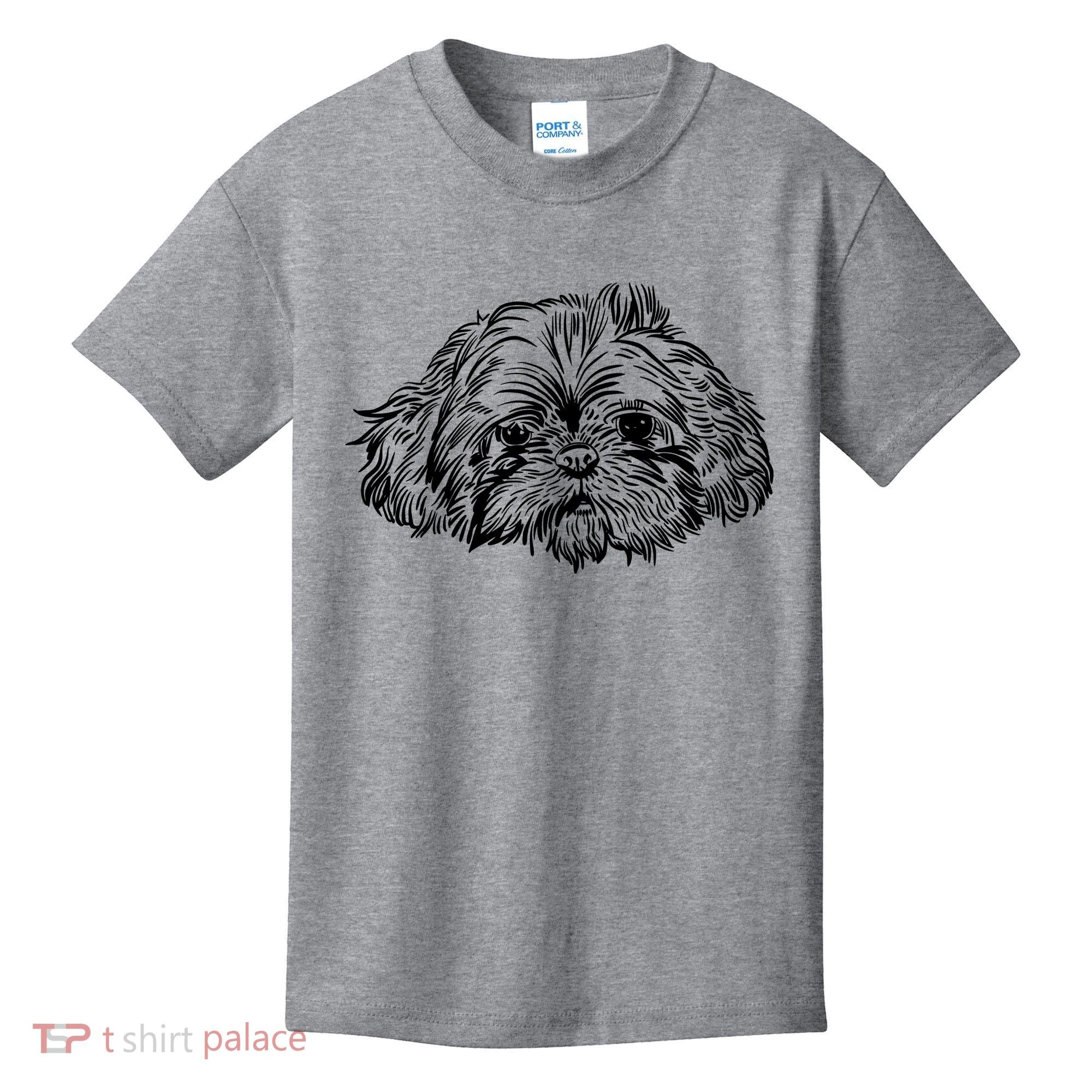 Shih Tzu Dog Kids T-Shirt