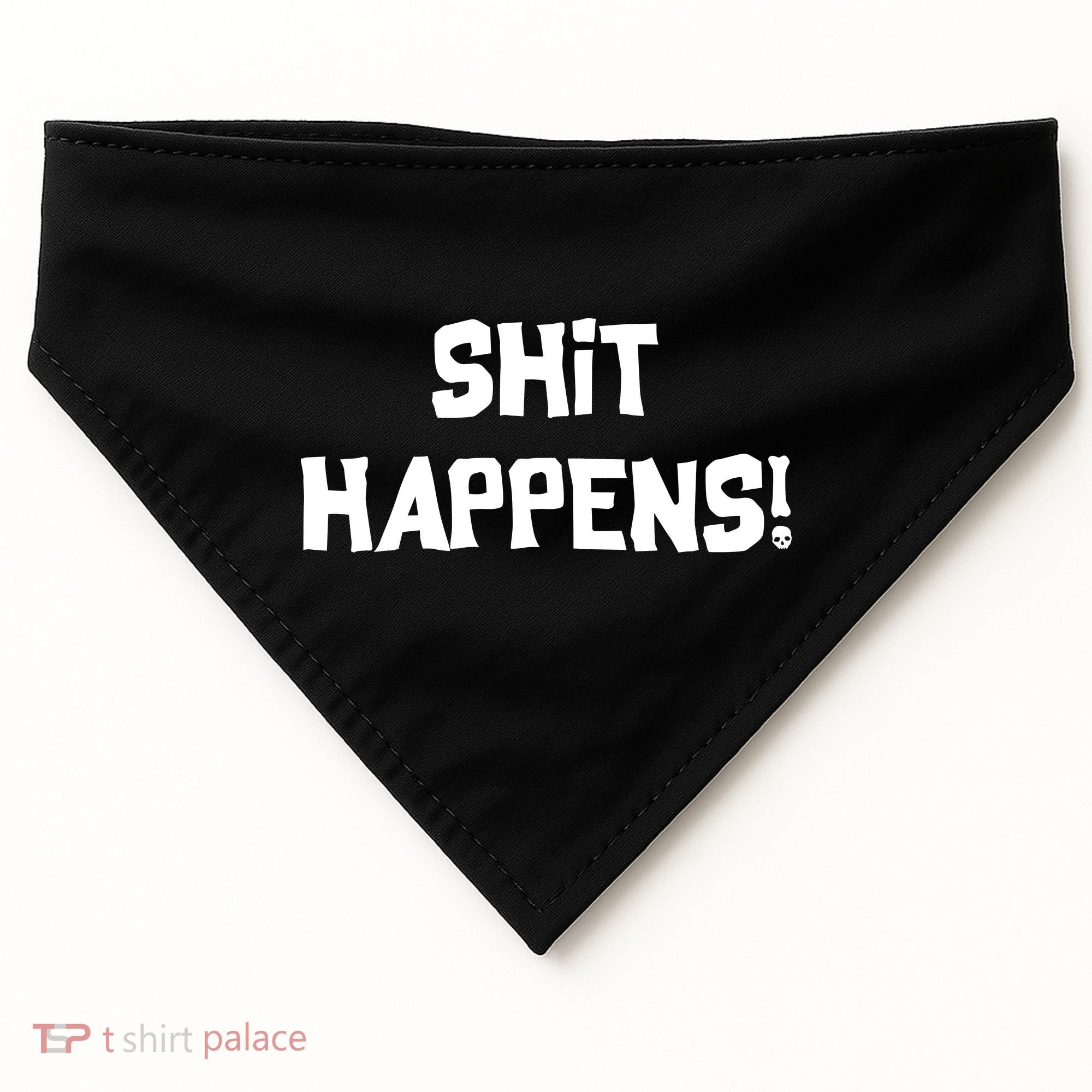 Shit happens USA-Made Doggie Bandana
