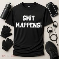 Shit happens Cooling Performance Crew T-Shirt thumb 3