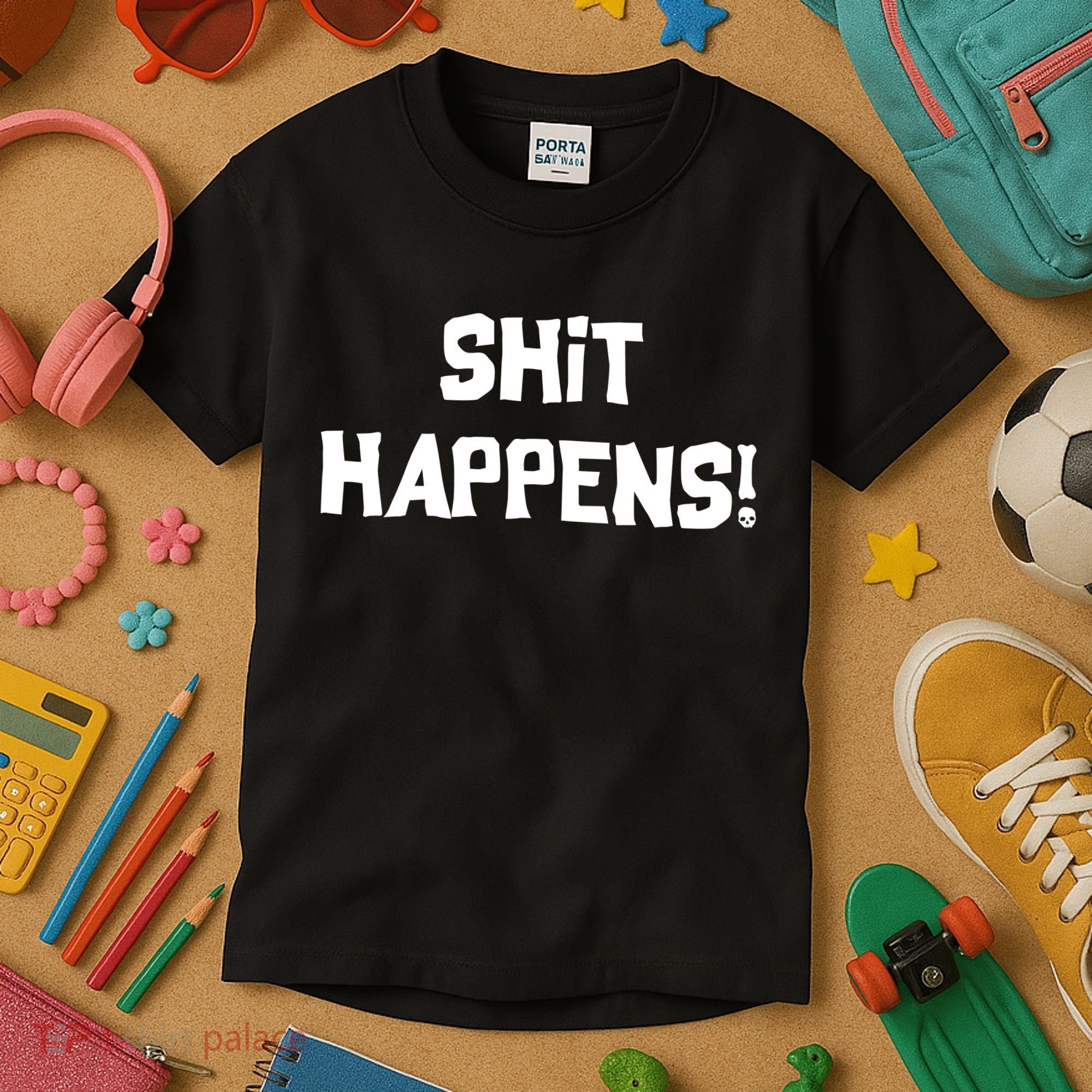 Shit happens Kids T-Shirt