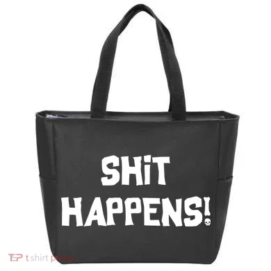 Shit happens Tote Bag