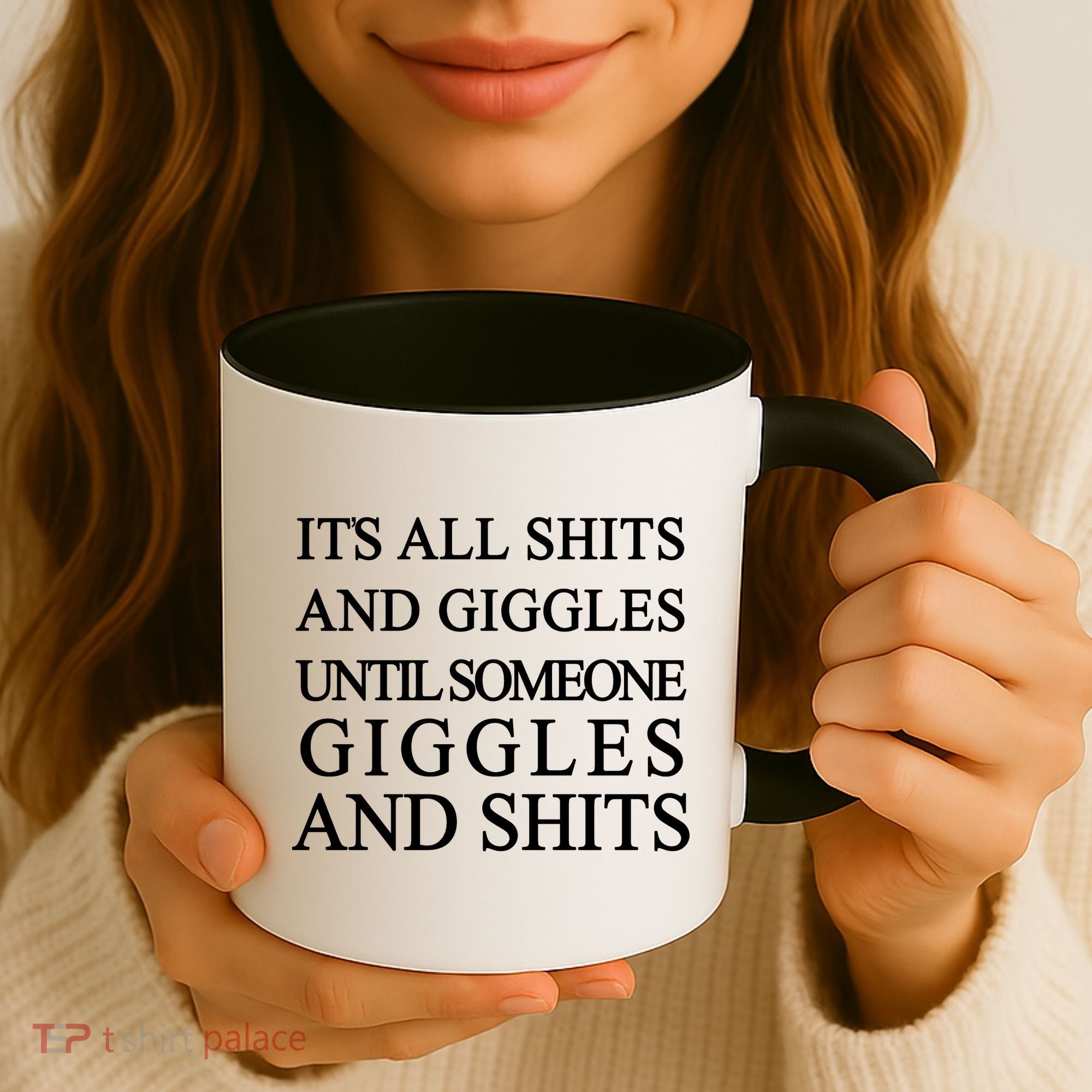 Shits And Giggles Funny Meme Coffee Mug