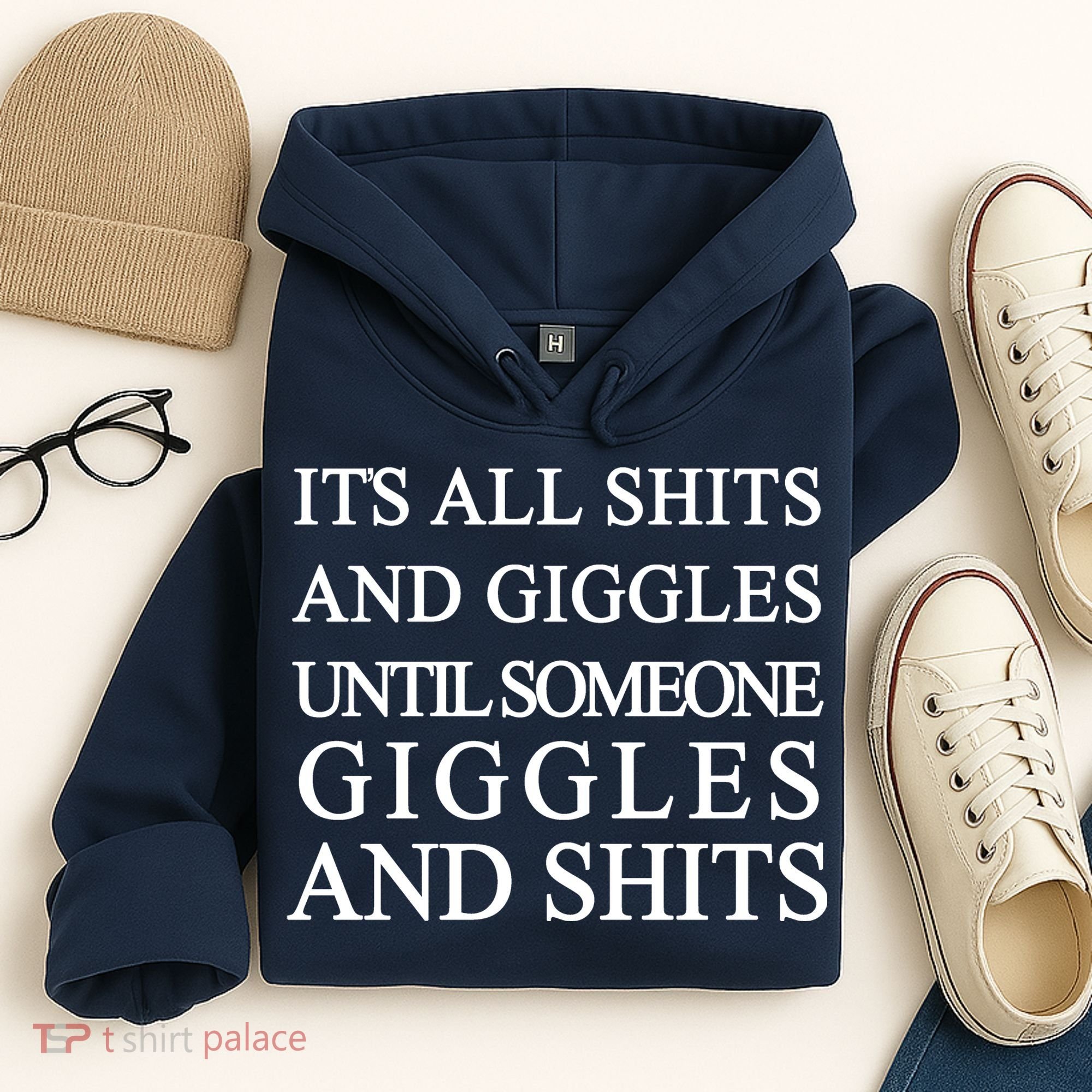 Shits And Giggles Funny Meme Hoodie