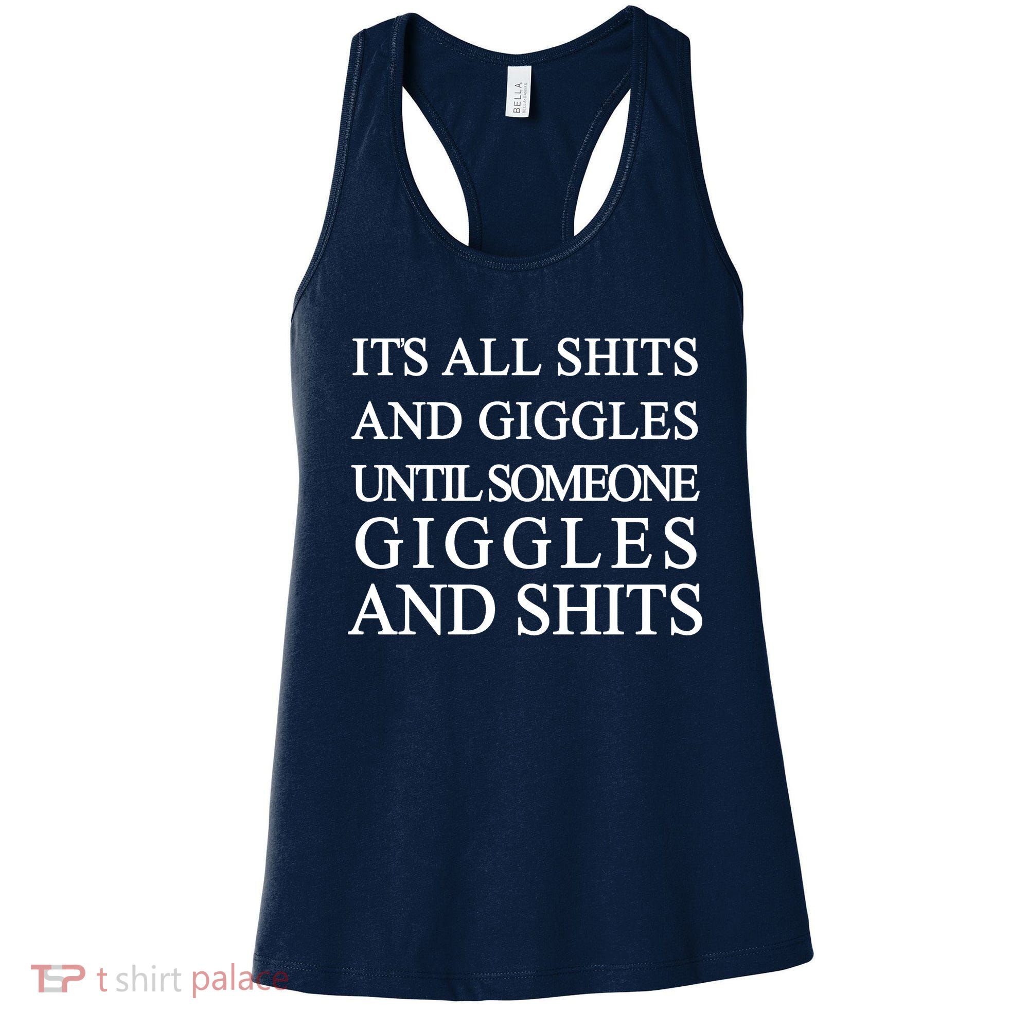 Shits And Giggles Funny Meme Women's Tank Top