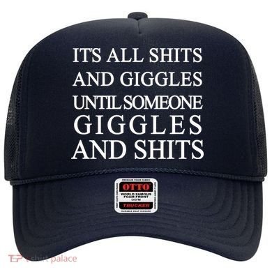 Shits And Giggles Funny Meme Hat