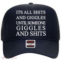 Shits And Giggles Funny Meme Hat thumb 0
