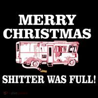 Shitter Was Full Funny Christmas Bucket Hat thumb 4