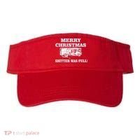 Shitter Was Full Funny Christmas Visor thumb 0