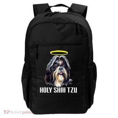 Shitzu Dog Holy Shih Tzu Backpack