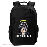 Shitzu Dog Holy Shih Tzu Backpack thumb 0