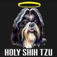 Shitzu Dog Holy Shih Tzu Backpack thumb 2