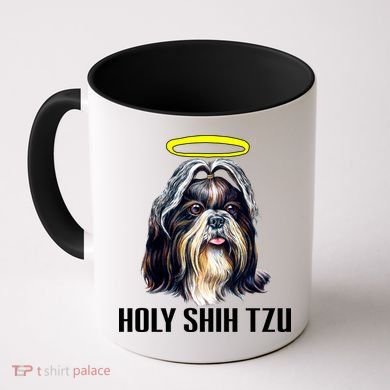 Shitzu Dog Holy Shih Tzu Coffee Mug