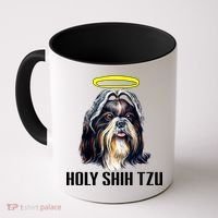Shitzu Dog Holy Shih Tzu Coffee Mug thumb 0