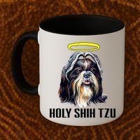 Shitzu Dog Holy Shih Tzu Coffee Mug thumb 2