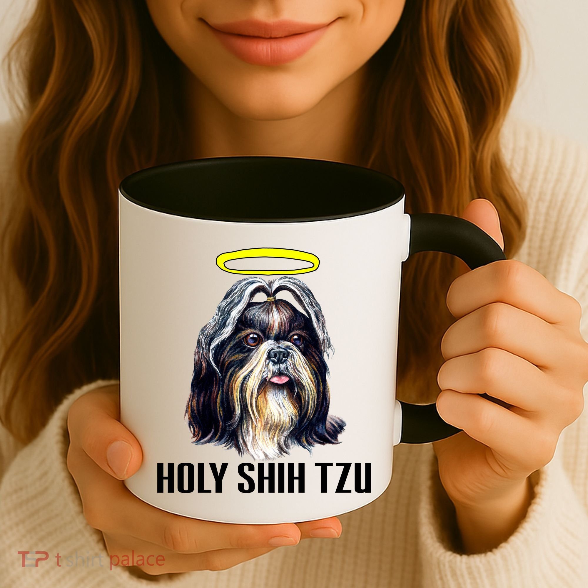 Shitzu Dog Holy Shih Tzu Coffee Mug
