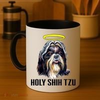 Shitzu Dog Holy Shih Tzu Coffee Mug thumb 4