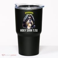 Shitzu Dog Holy Shih Tzu Tumbler thumb 0
