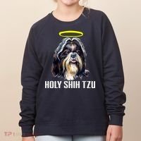 Shitzu Dog Holy Shih Tzu Women's Sweatshirt thumb 0