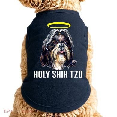 Shitzu Dog Holy Shih Tzu Doggie Tank