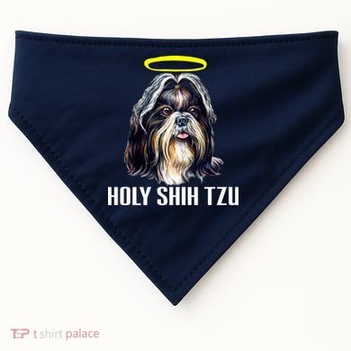 Shitzu Dog Holy Shih Tzu USA-Made Doggie Bandana
