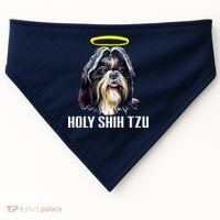 Shitzu Dog Holy Shih Tzu USA-Made Doggie Bandana thumb 0