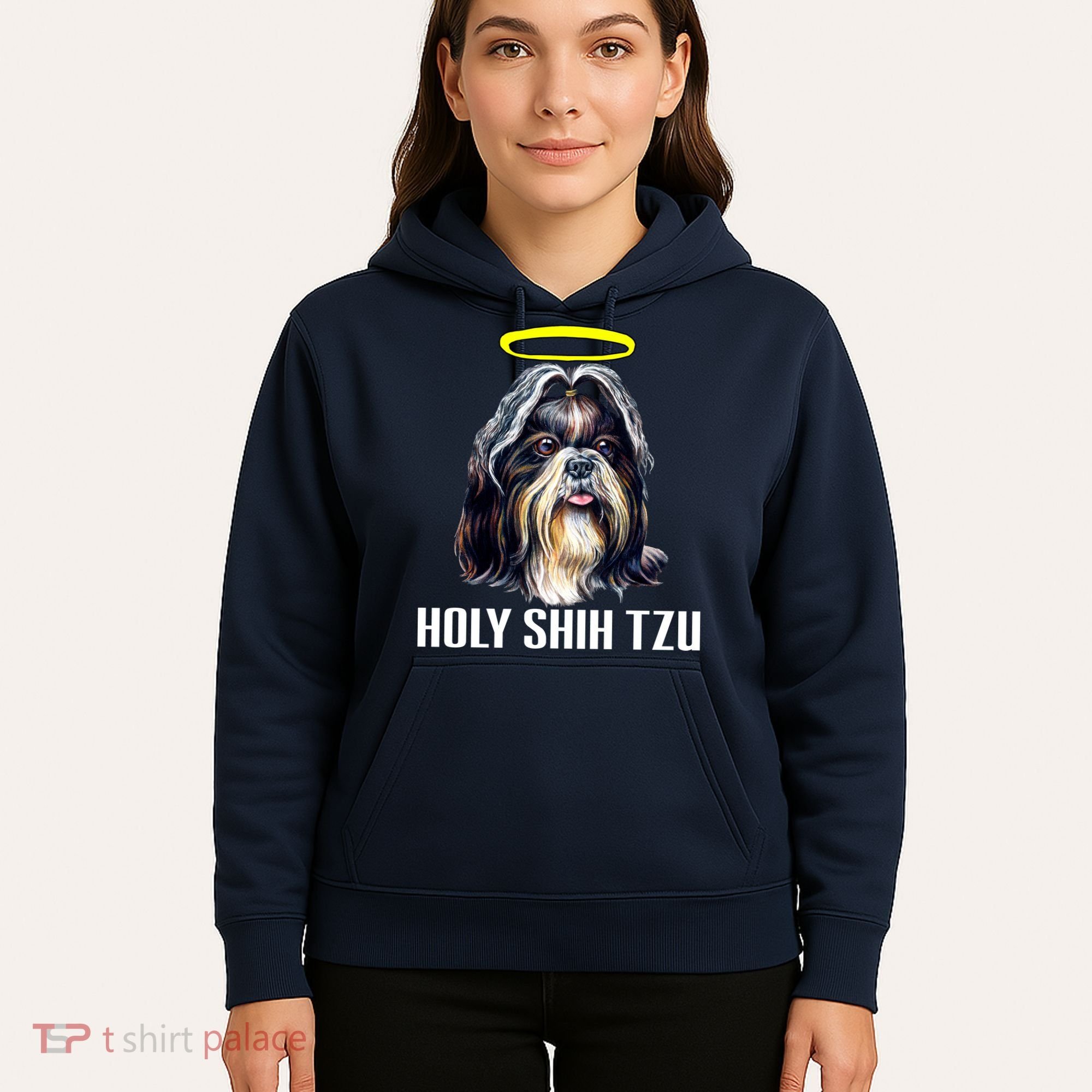 Shitzu Dog Holy Shih Tzu Hoodie