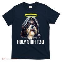 Shitzu Dog Holy Shih Tzu T-Shirt thumb 0