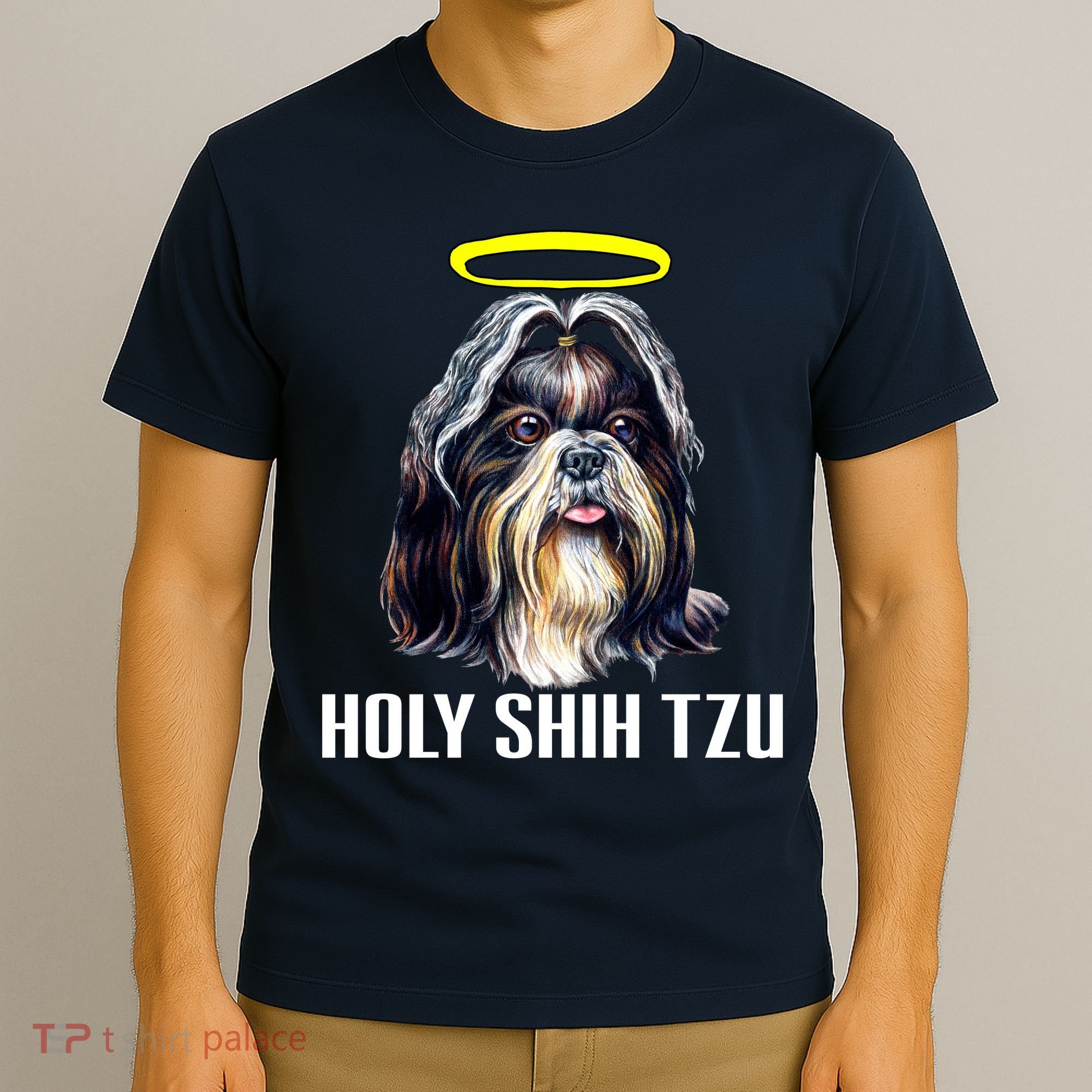 Shitzu Dog Holy Shih Tzu T-Shirt