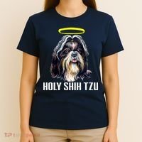 Shitzu Dog Holy Shih Tzu T-Shirt thumb 4
