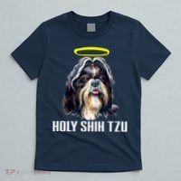 Shitzu Dog Holy Shih Tzu T-Shirt thumb 5