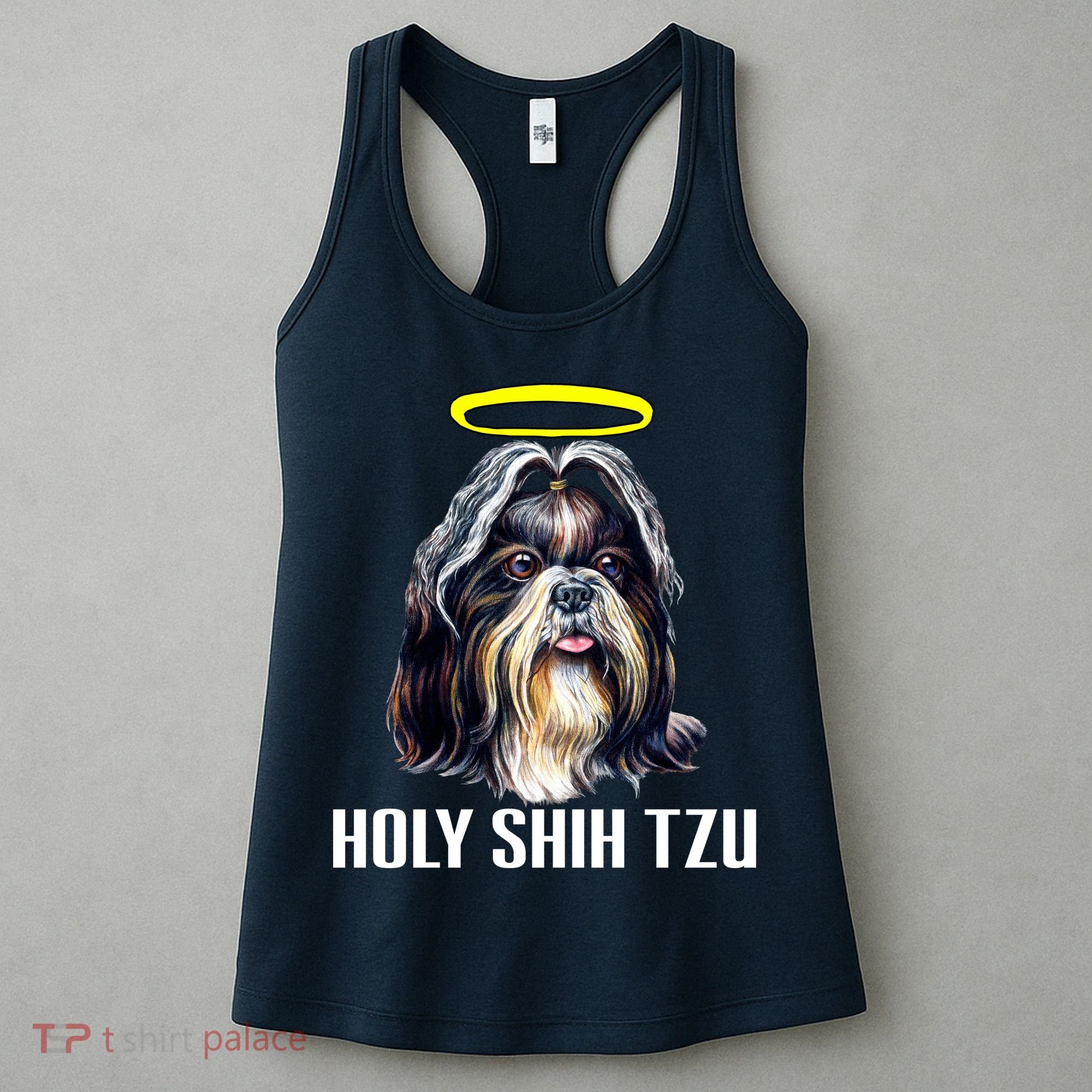 Shitzu Dog Holy Shih Tzu Women's Tank Top