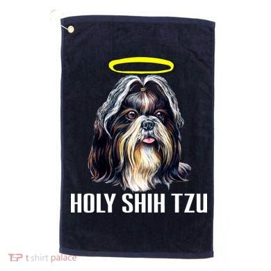 Shitzu Dog Holy Shih Tzu Golf Towel
