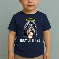 Shitzu Dog Holy Shih Tzu Toddler T-Shirt thumb 2