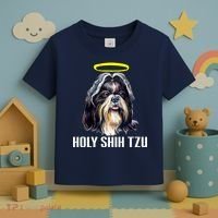 Shitzu Dog Holy Shih Tzu Toddler T-Shirt thumb 3