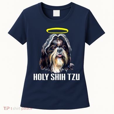 Shitzu Dog Holy Shih Tzu Women's T-Shirt