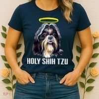 Shitzu Dog Holy Shih Tzu Women's T-Shirt thumb 2
