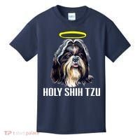 Shitzu Dog Holy Shih Tzu Kids T-Shirt thumb 0